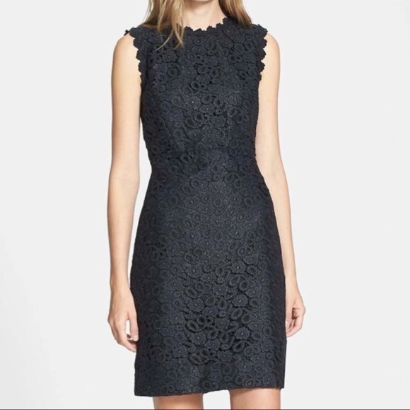 kate spade black lace dress